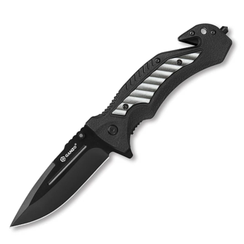Нож GANZO G628-GY черно-серый